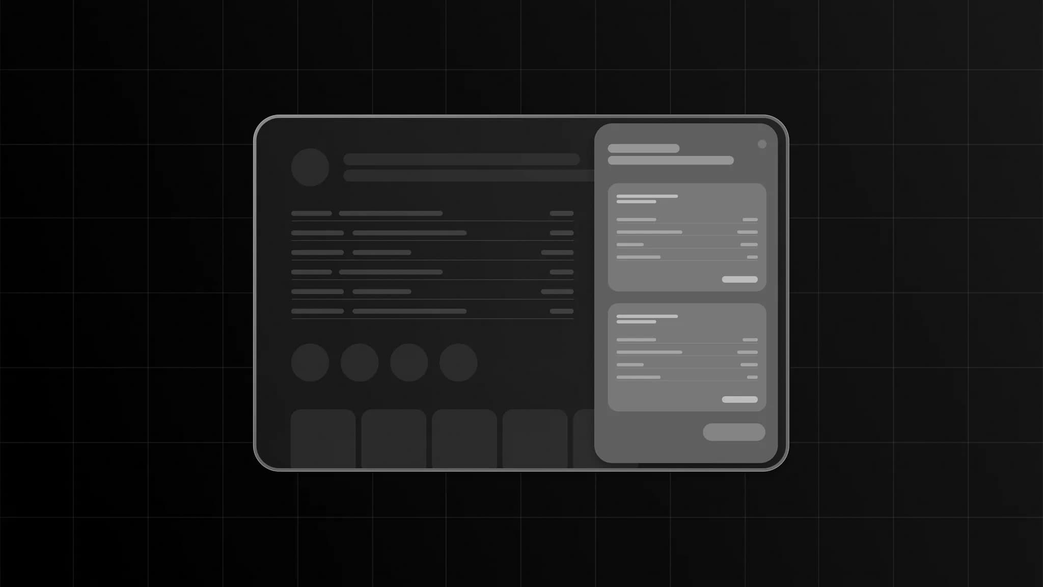 Abstracted UI for Knowledge Management