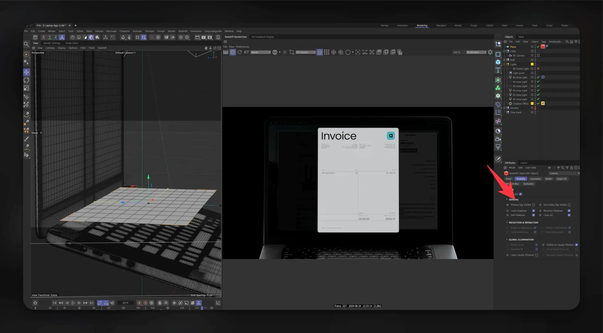 Using invisible geometry to control light